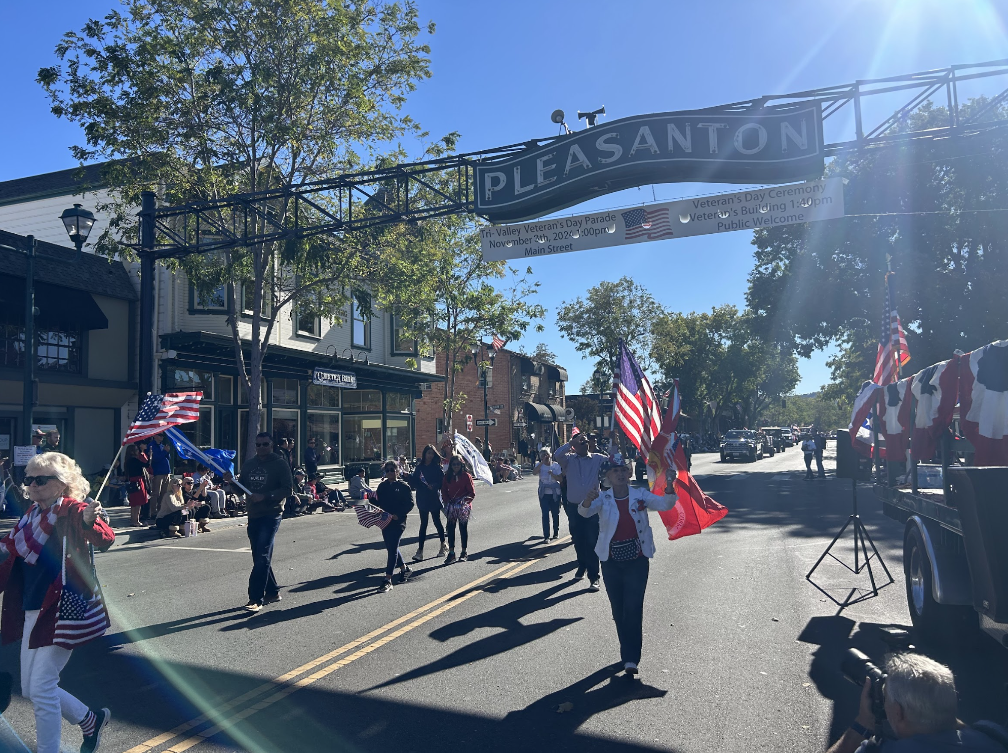 Photo Story: Pleasanton salutes their heroes with Veteran's Day Parade